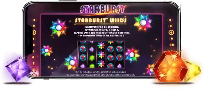 Starburst - ігрові автомати діаманти