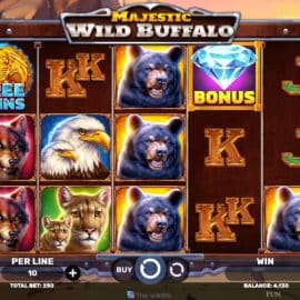 Онлайн слот Majestic Wild Buffalo
