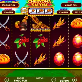 Ігровий автомат на гроші Chervona Kalyna