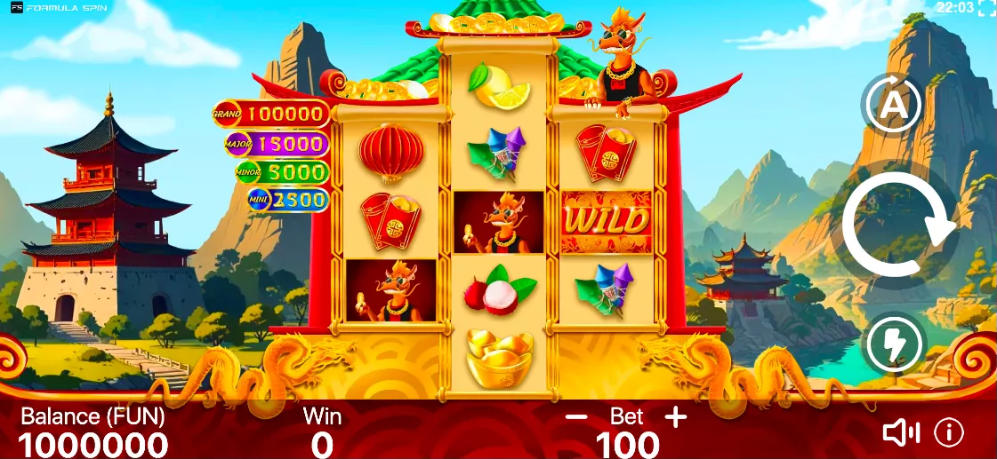 Ігровий автомат Cool Dragon: Hold to Win