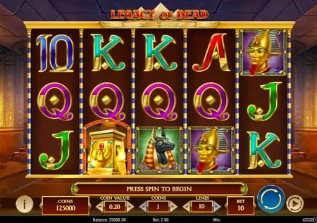 Слот Legacy of Dead