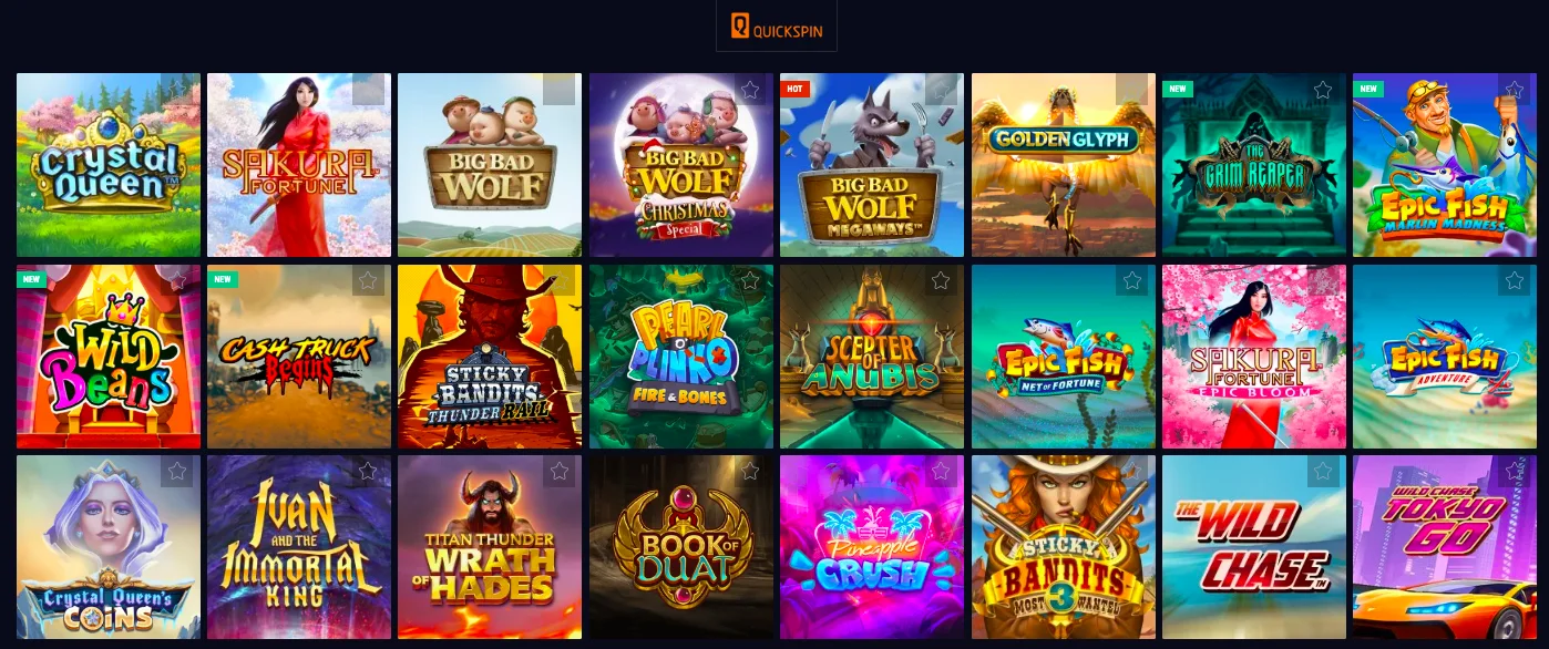 ігри Quickspin