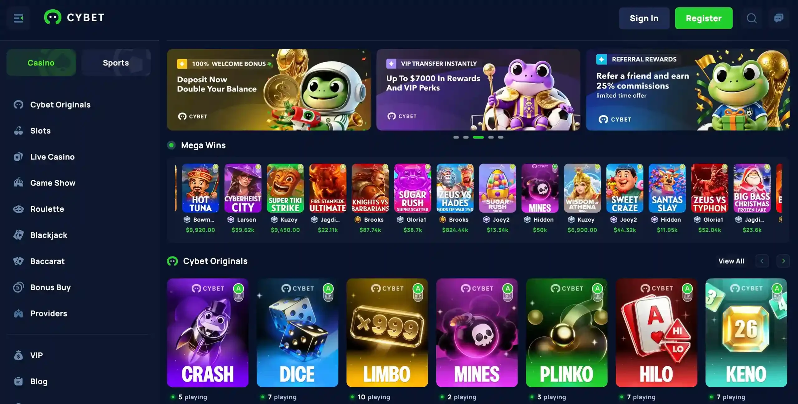 CYBET CASINO
